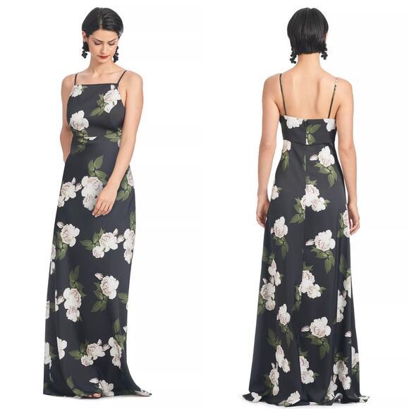NWT Sachin & Babi Shyla Gown in Obsidian Blooms Size 14 - Picture 1 of 5